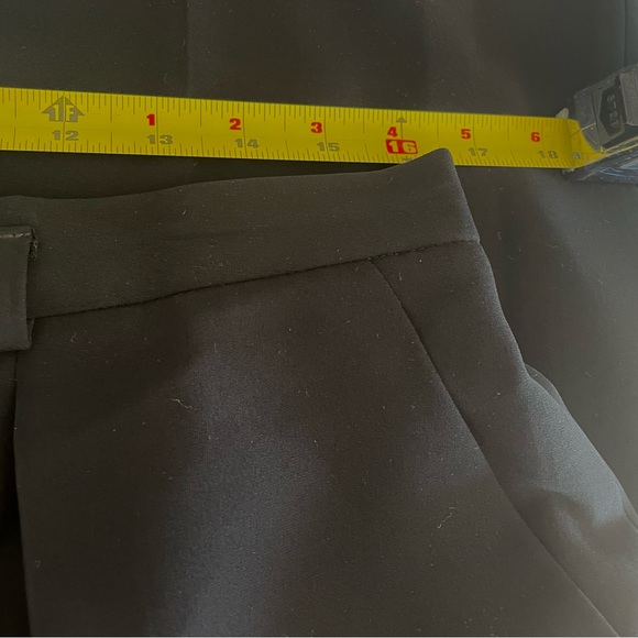 Y2K Black Jones New York Single Pleat Trousers with Cuffs Size 14 - Picture 7 of 9